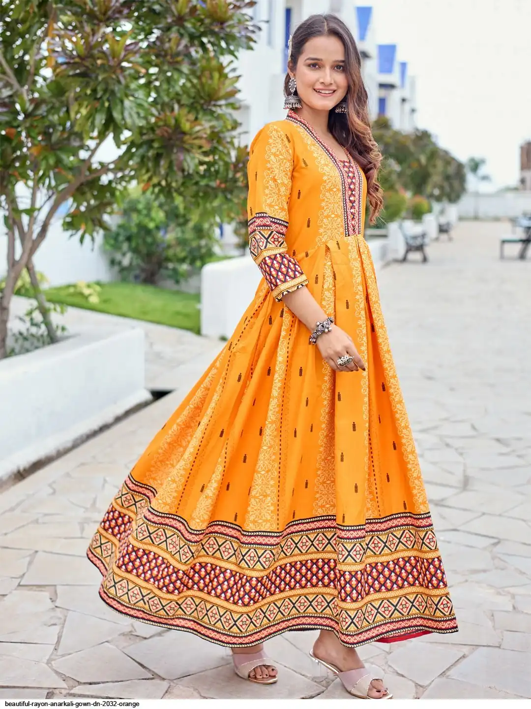 beautiful-rayon-anarkali-gown-dn-2032-orange-2881