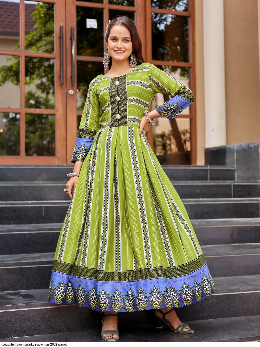 beautiful-rayon-anarkali-gown-dn-2032-parrot-3672